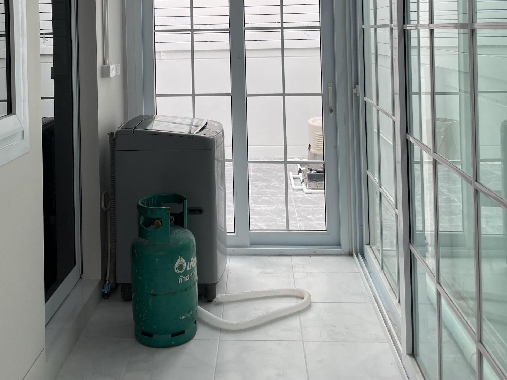 ห้องซักล้างและเครื่องซักผ้า