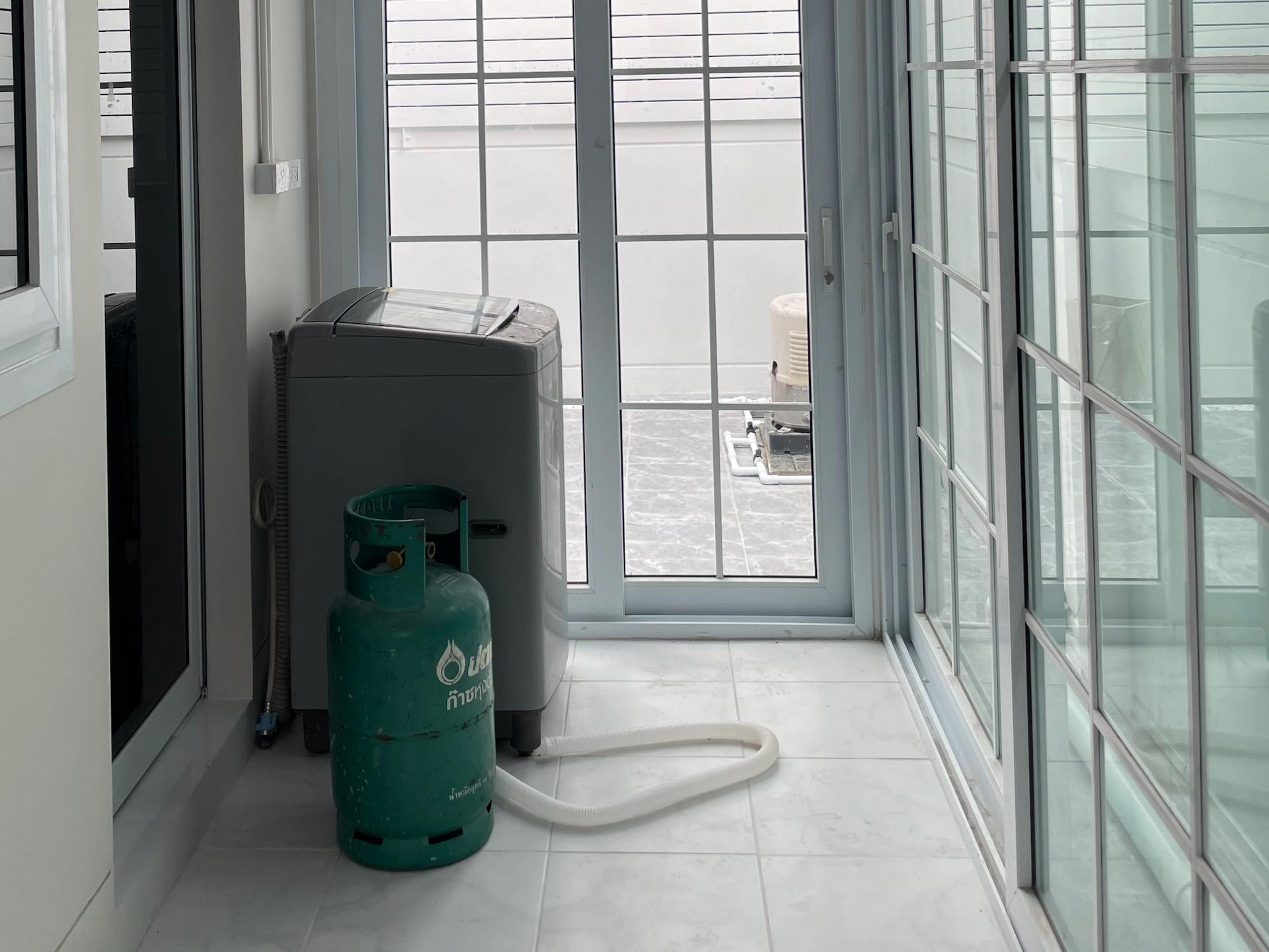 ห้องซักล้างและเครื่องซักผ้า